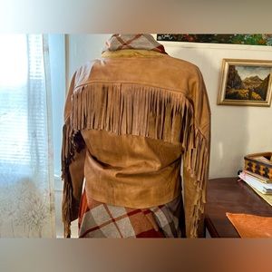 Sundance Leather Fringe Jacket